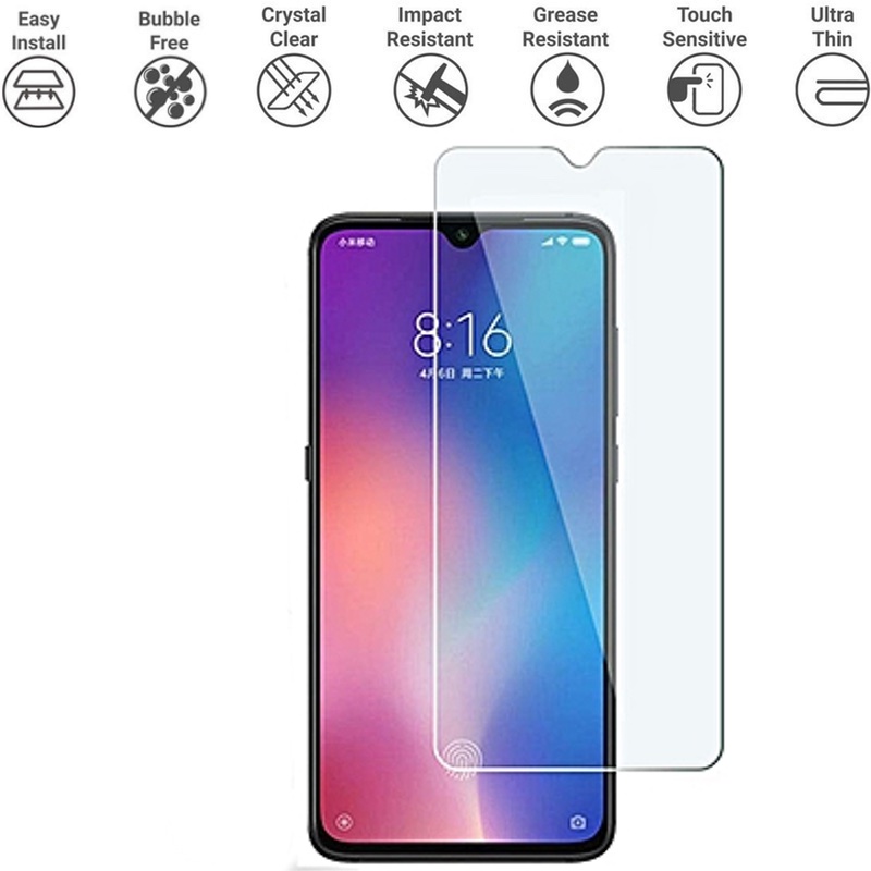 Apsauginis stikliukas telefonui (Xiaomi MI 9) Apsauginis stikliukas telefonui (Xiaomi MI 9)